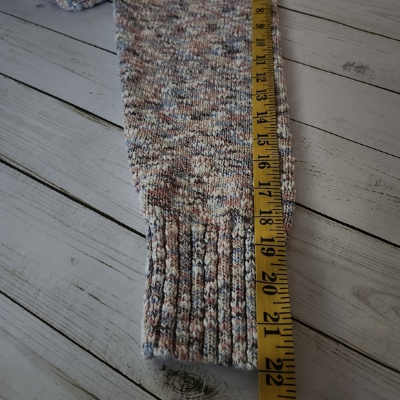 LL BEAN 100% Cotton Multicolor Knit Pullover Sweater Size Large - Picture 10 of 10